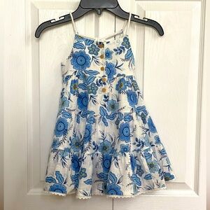 Haute Hippie Tiered Lined Toddler Sundress 3T